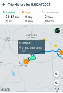 બહુચરાજી : લકઝરી બસ સાથે ના અકસ્માત નું શું છે સત્ય...?